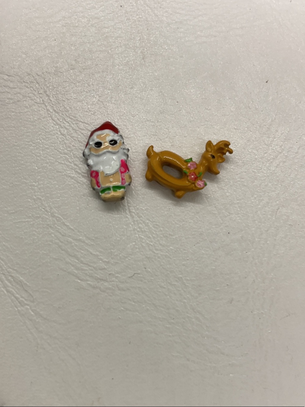Origami Owl FloridaSanta and Gold Reindeer Pool Float Charms